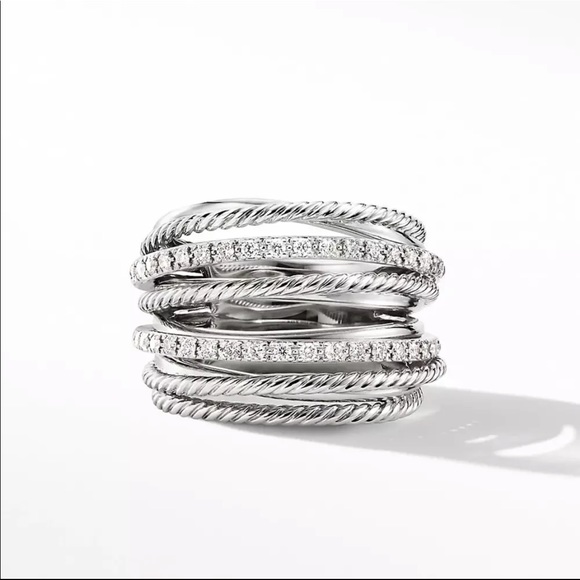 New 925 Silver Stackable Luxury Ring - Picture 4 of 5